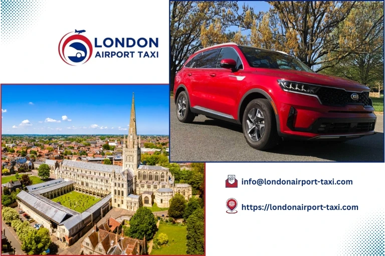 Professional taxi service from Bury St Edmunds to Gatwick Airport