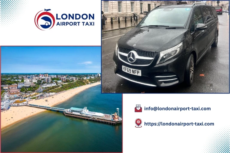 Professional taxi service from Bournemouth to Heathrow Airport