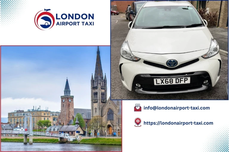 Professional taxi service from Inverness to Heathrow Airport