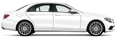 White executive car