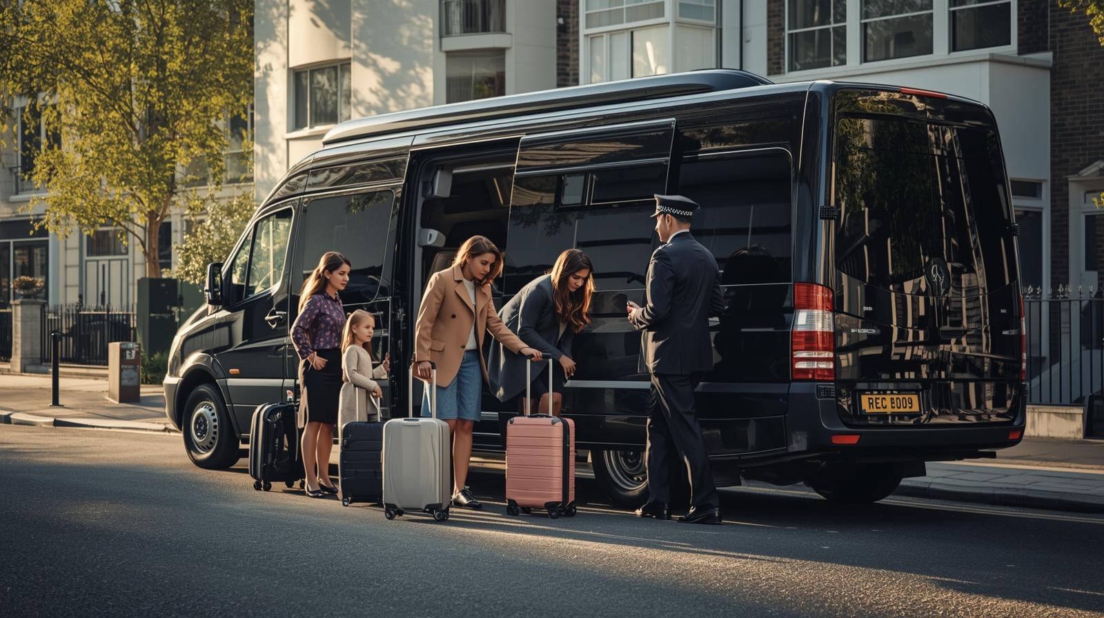 12 Seater Minibus Taxi to Stansted Airport – Group Travel