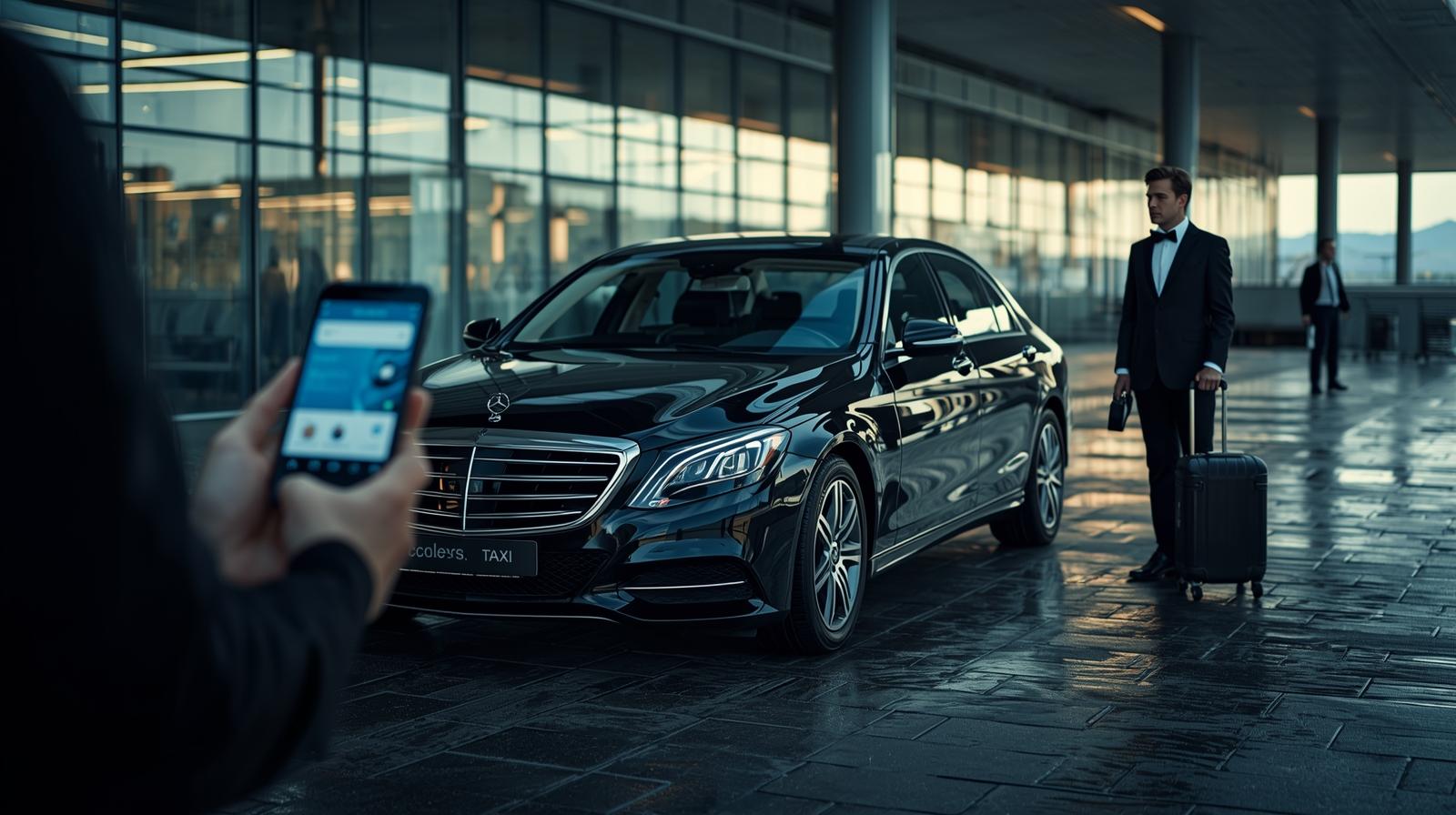 Pre-booked taxi at Stansted Airport