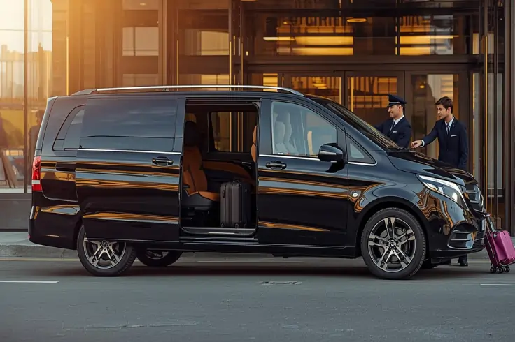 Minibus hire service in the UK by Stansted Airport Taxi