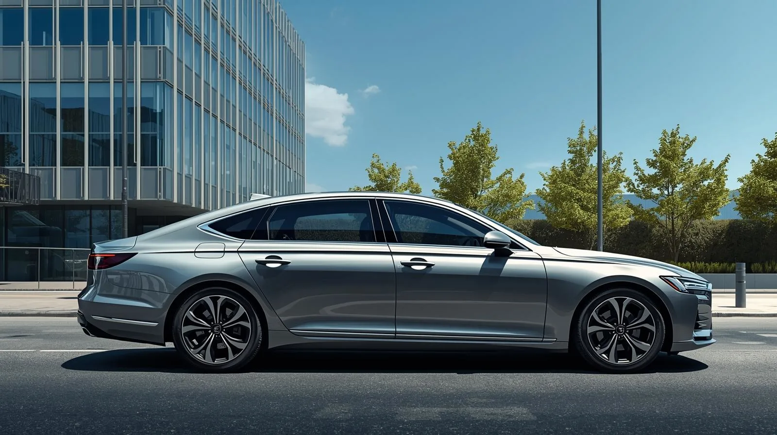 Hybrid executive taxi London eco-friendly