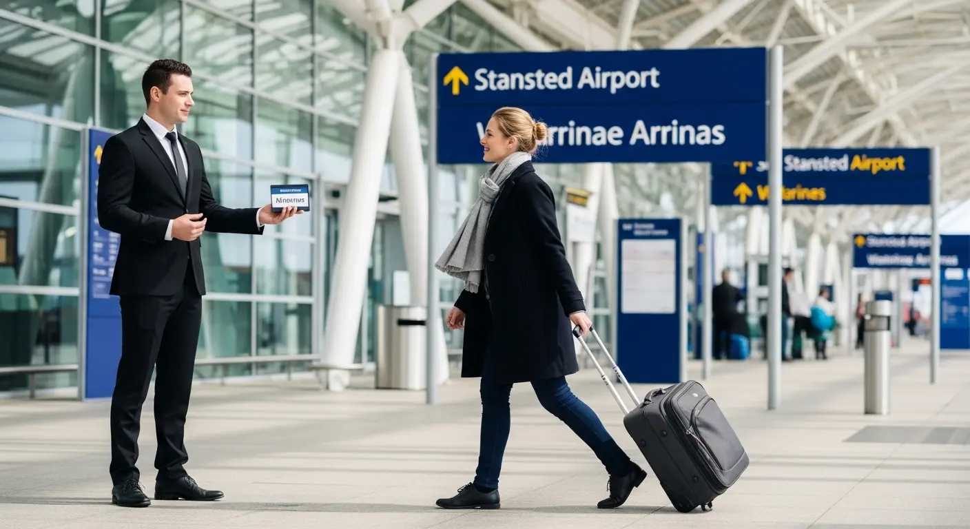 Stansted Airport Taxi saloon for fixed-fare Stansted Airport to Newmarket transfers in both directions via the M11 and A11