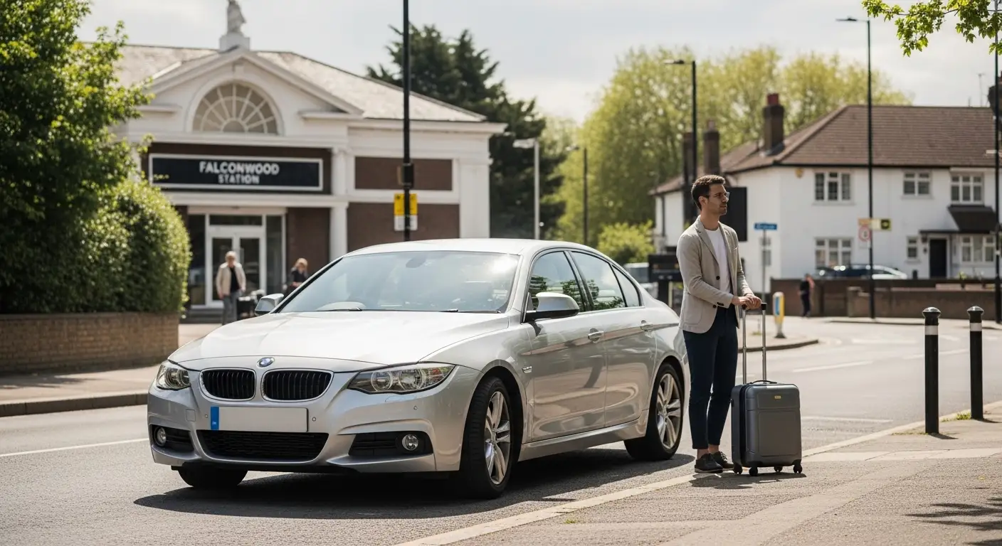 Falconwood SE9, Welling and Crook Log — Stansted Airport Taxi local coverage area