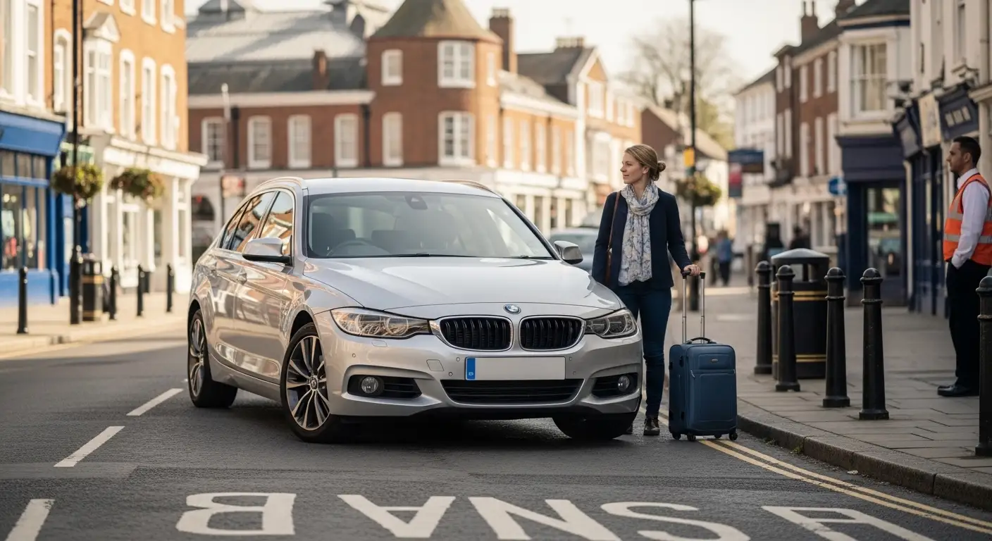 Stansted Airport Taxi professional saloon for Braintree to Stansted Airport transfers