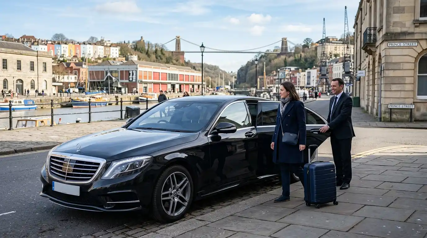 UK motorway M4 long-distance route — Bristol to London inter-city taxi via M4, Stansted Airport Taxi pre-booked fixed-fare service