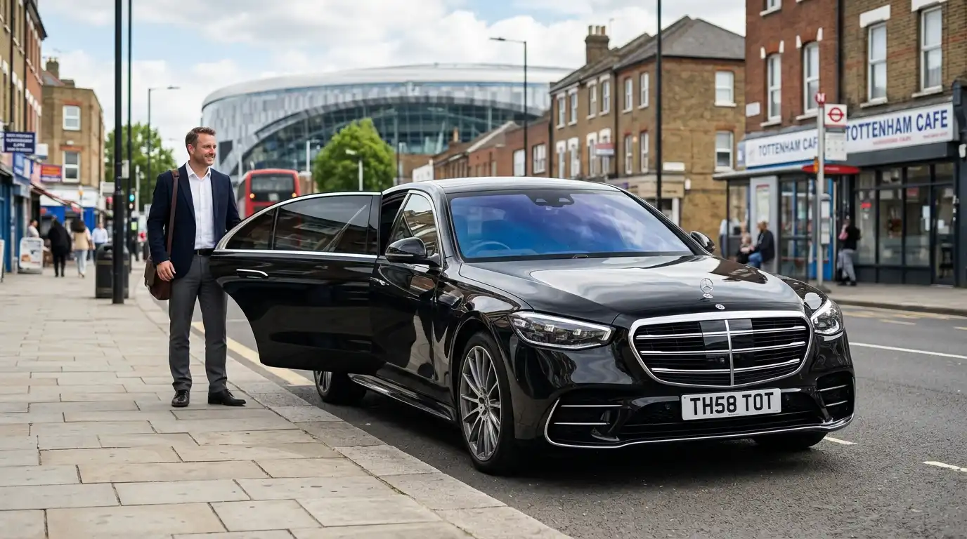 Stansted Airport Taxi in Tottenham N17 — local cabs, Tottenham Stadium event transport and Heathrow airport transfers