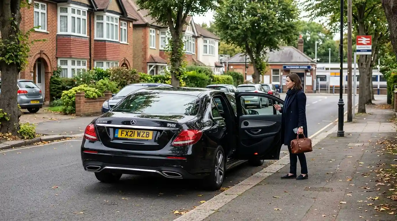 Stansted Airport Taxi in Falconwood SE9 — local cabs, no-rank station pickups and airport transfers