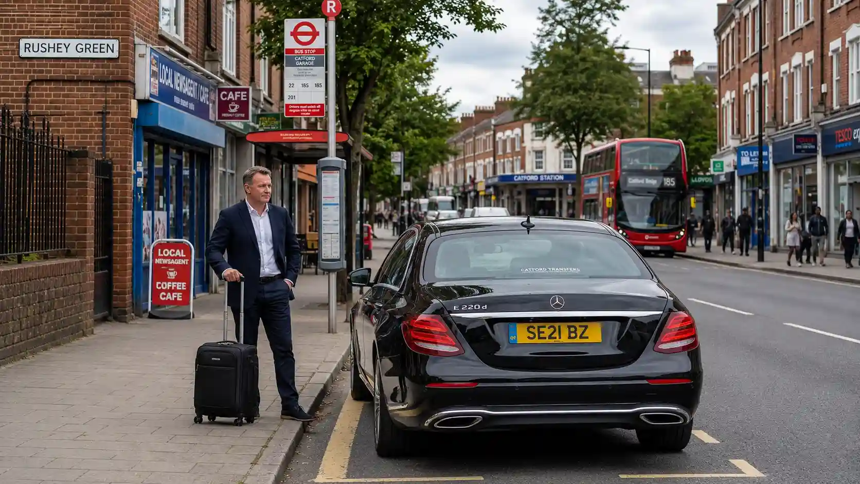 Stansted Airport Taxi in Catford SE6 — local cabs and Heathrow airport transfers