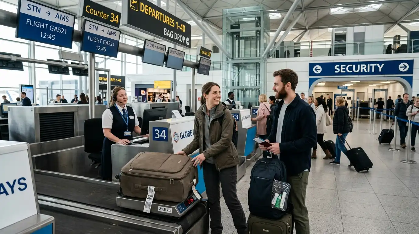 Before You Fly from Stansted: Check-in, Bags & Liquids