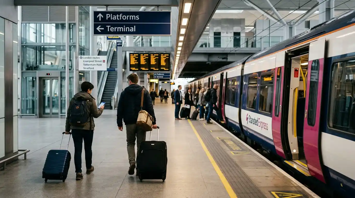 Getting To and From Stansted by Train: Routes, Fares & Times