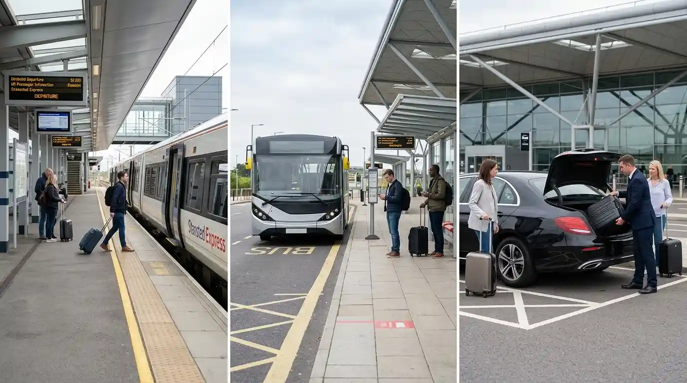 Public Transport at Stansted: Train, Coach, Bus Compared