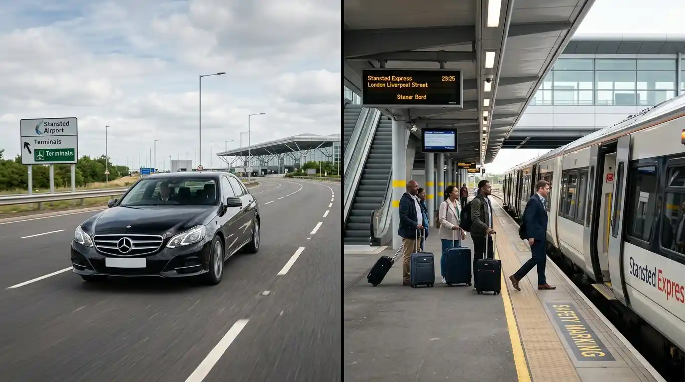 How Long to Stansted Airport? Journey Times by Road and Rail