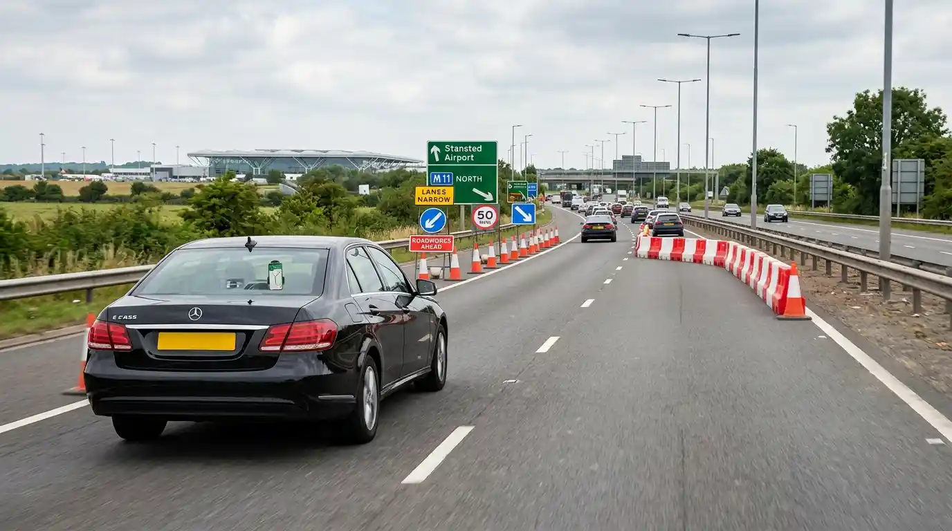 Stansted Airport Traffic, Roadworks and What to Check