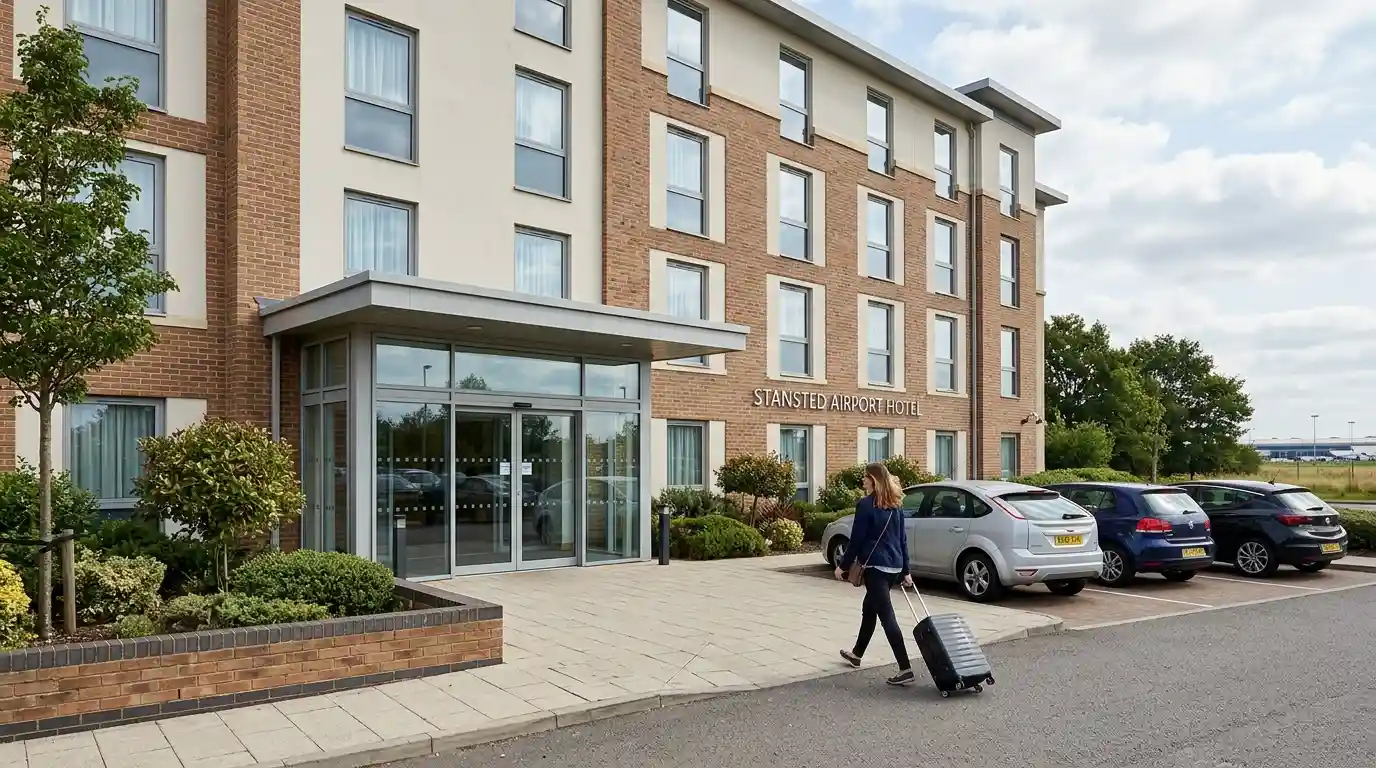 Free on-site car park at Ramada by Wyndham London Stansted Airport, Birchanger Green