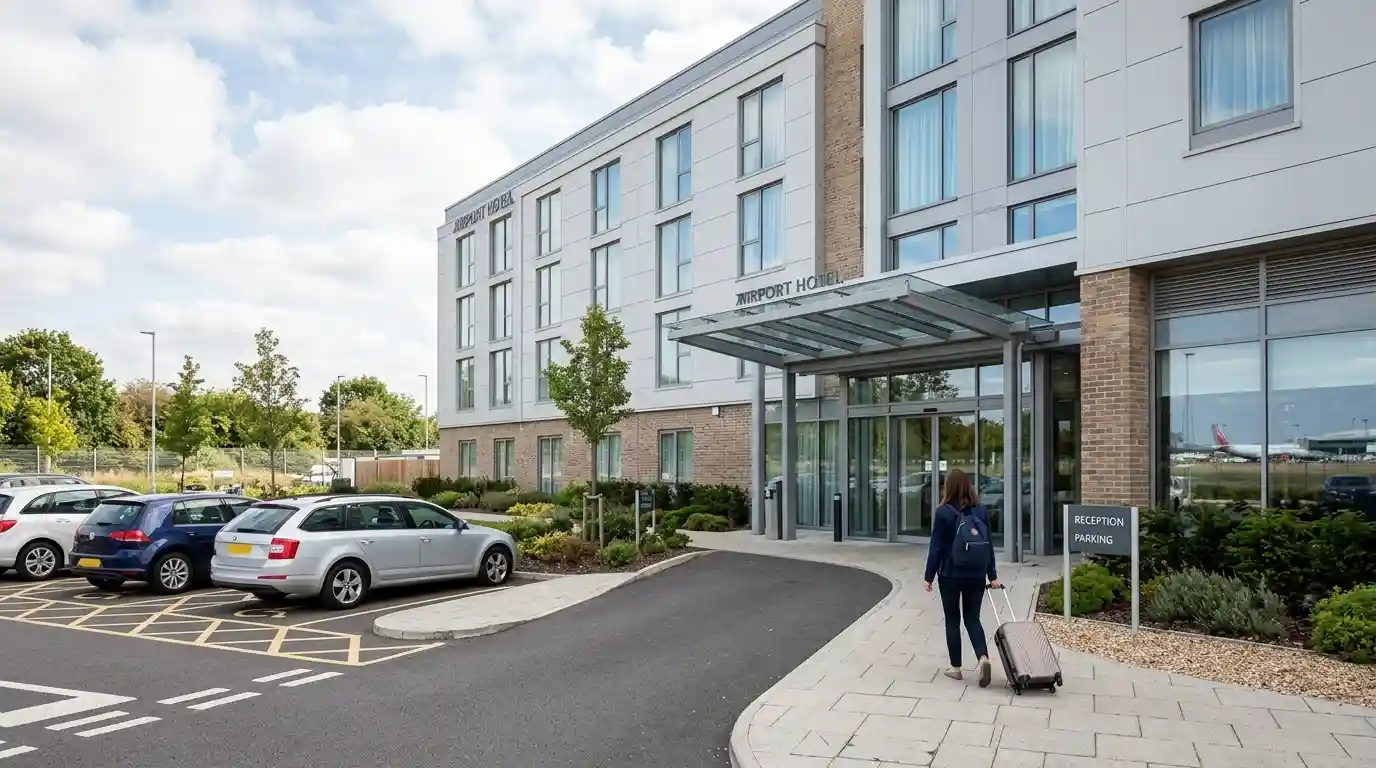 Recently renovated guest room with Hypnos bed at Ramada by Wyndham London Stansted Airport