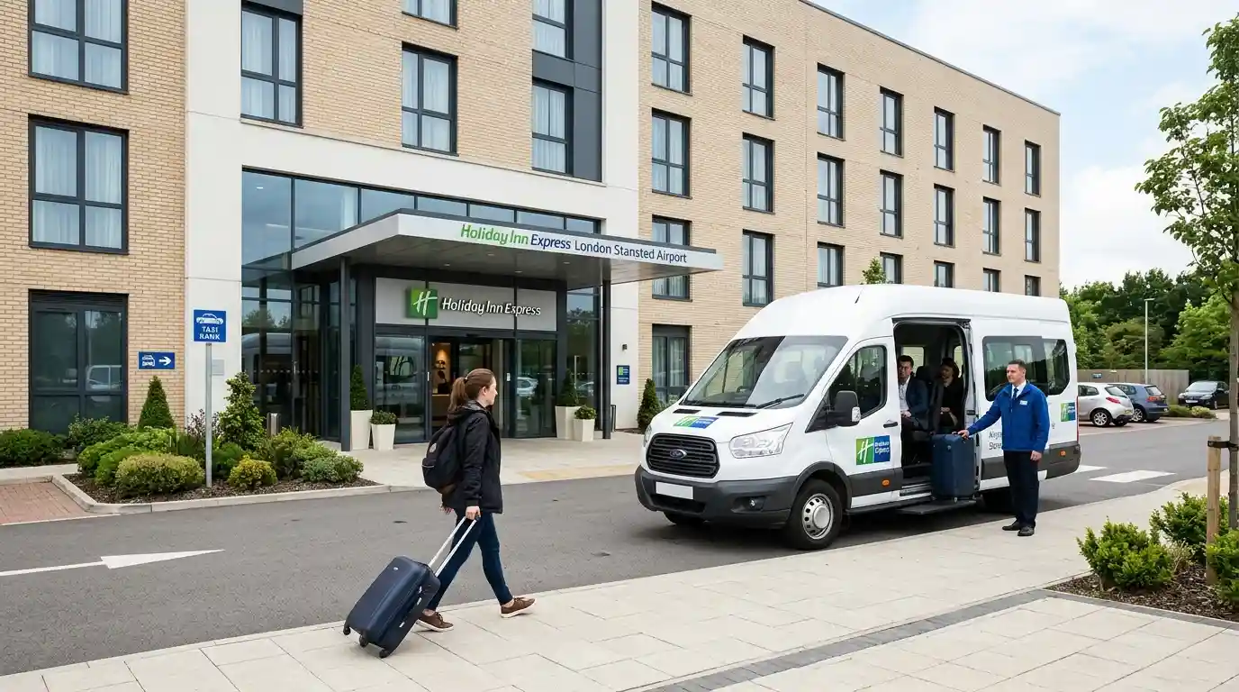 Double room at Holiday Inn Express London Stansted Airport
