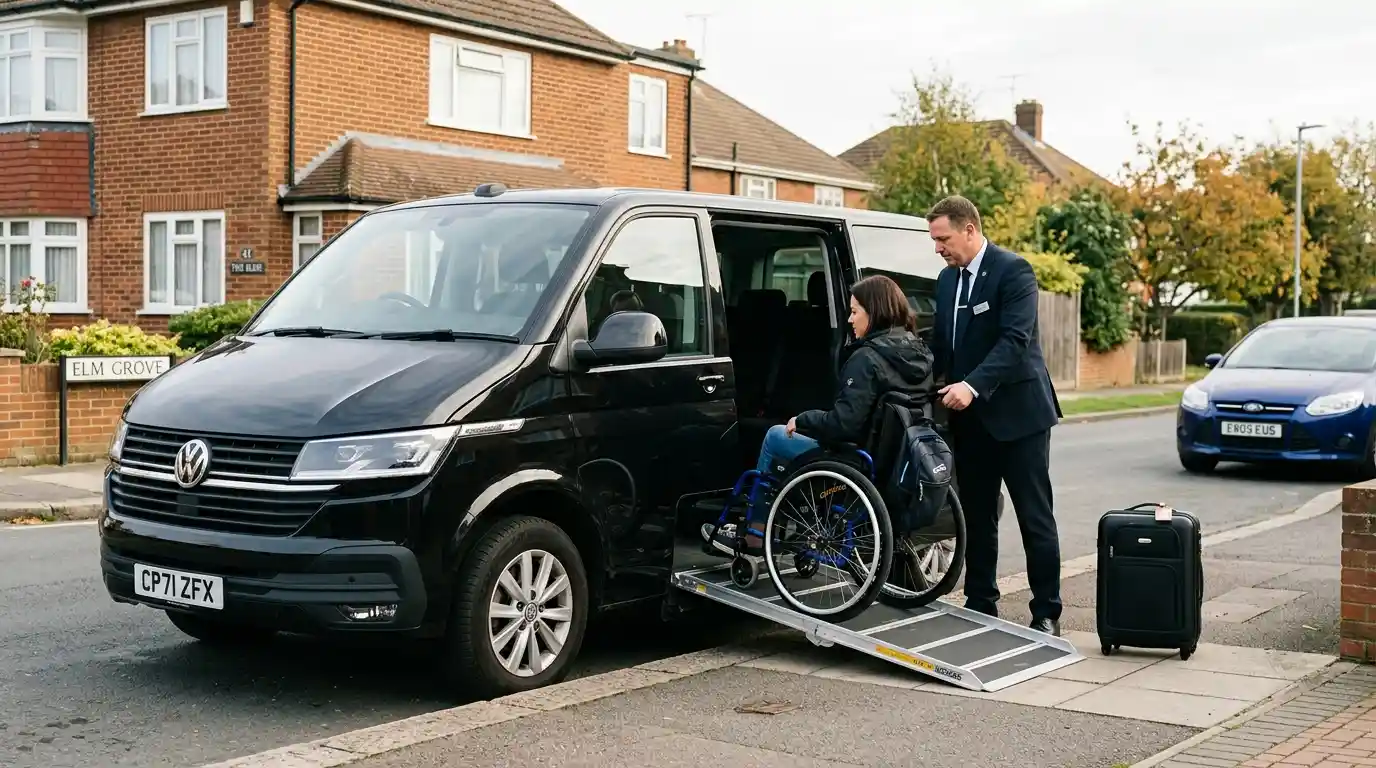 Wheelchair Accessible Taxi at Stansted Airport Transfer