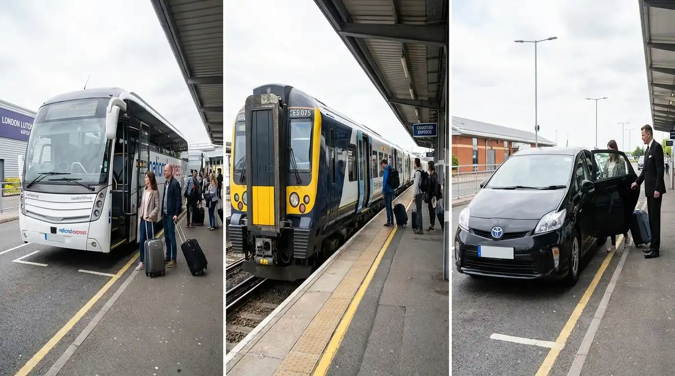 Luton Airport to Stansted Airport Bus, Coach, Train & Shuttle 2026