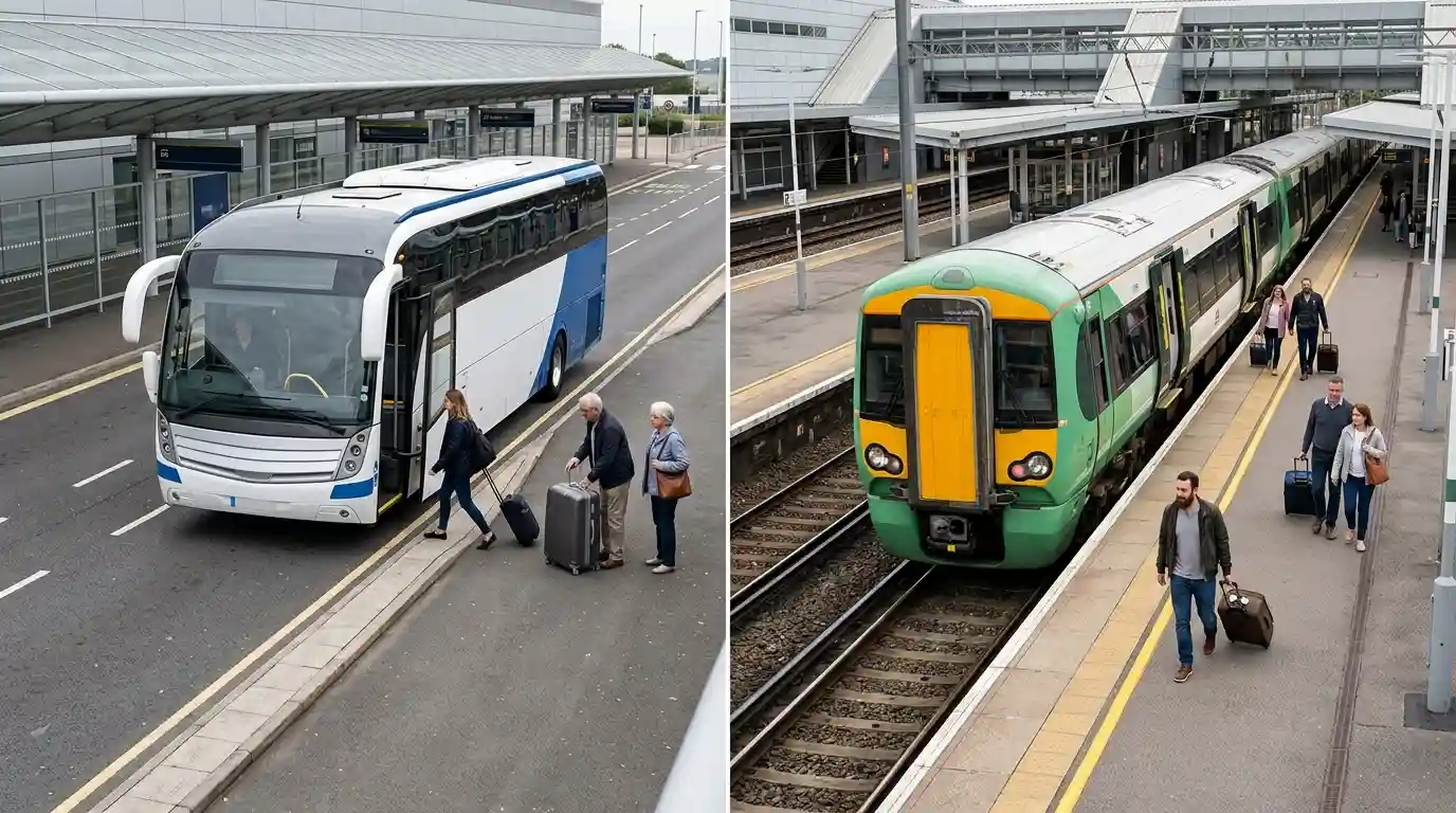 Stansted to Gatwick Airport Public Transport Guide 2026