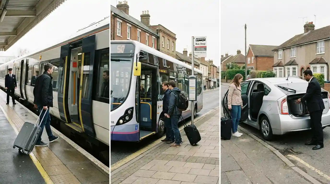 Saloon and MPV vehicles for Baldock to Stansted Airport transfers