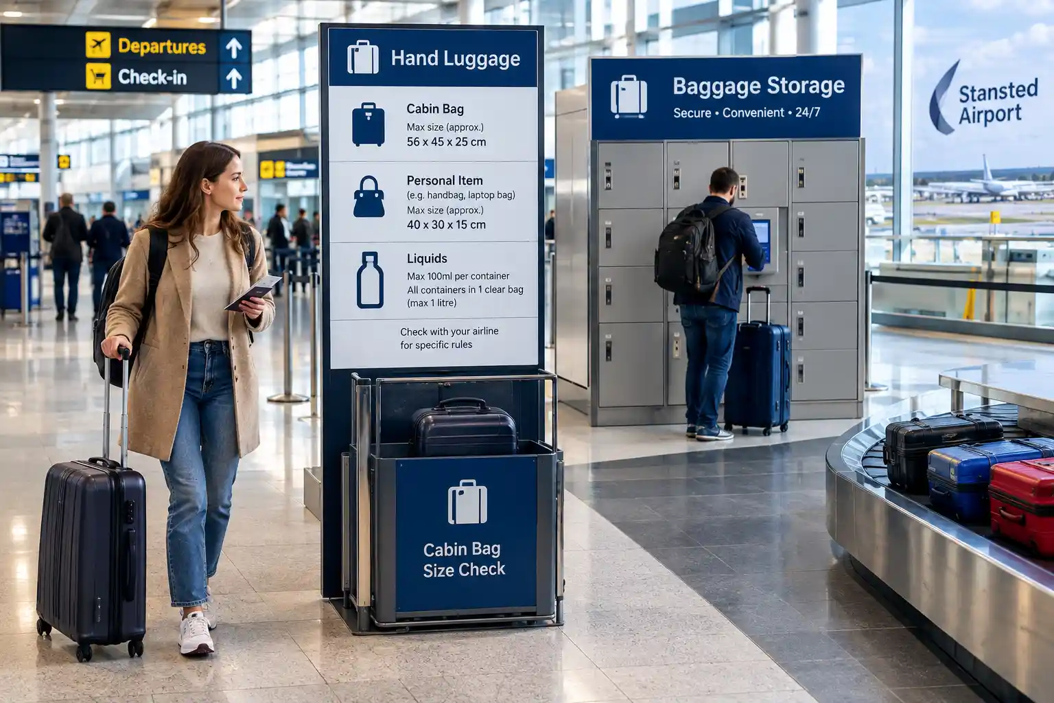 Stansted Airport Luggage: Rules, Storage, Hand Luggage