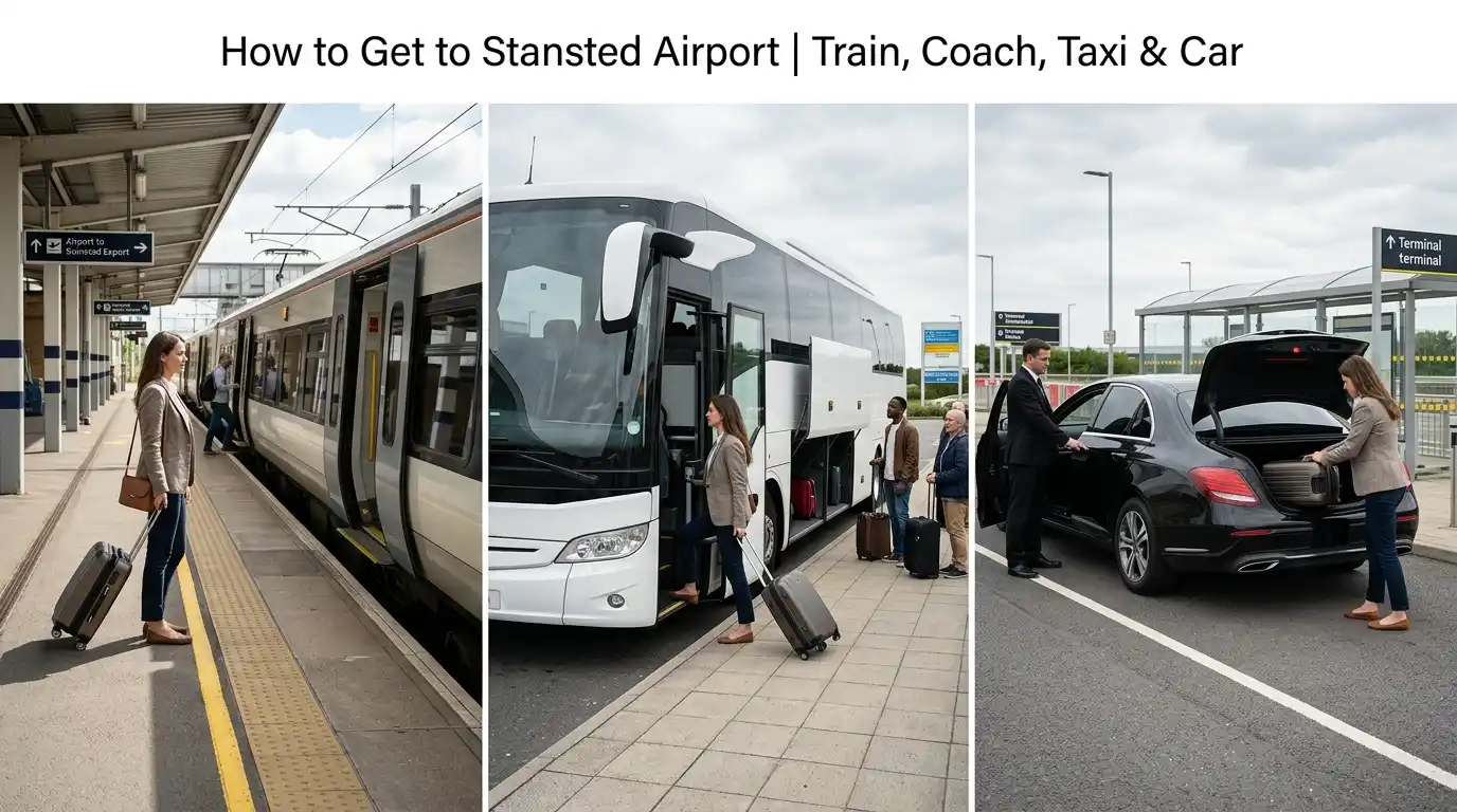 How to Get to Stansted Airport | Train, Coach, Taxi & Car