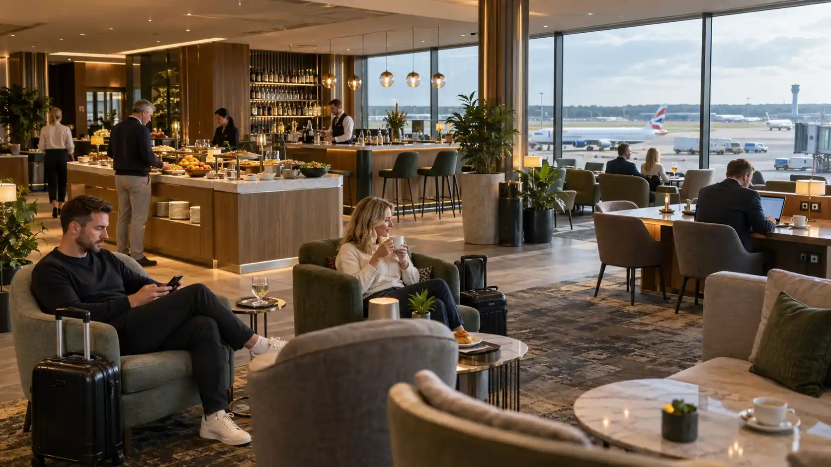No1 Lounge at Gatwick North Terminal