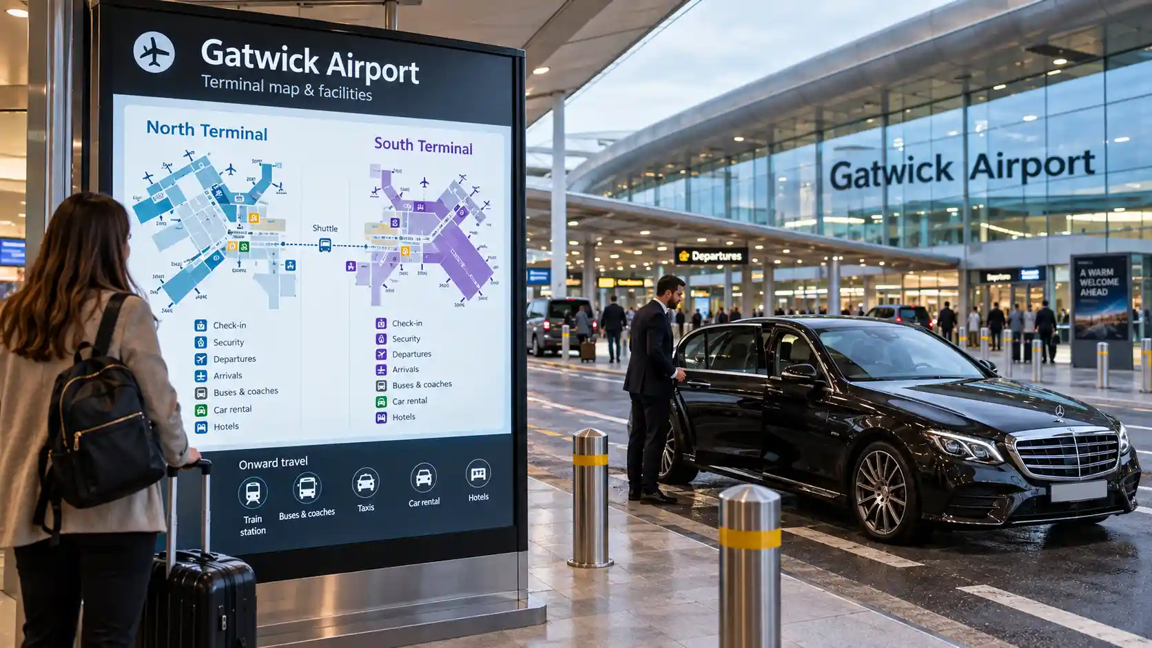 Gatwick Airport Map | Terminals, Layout & Navigation 2026