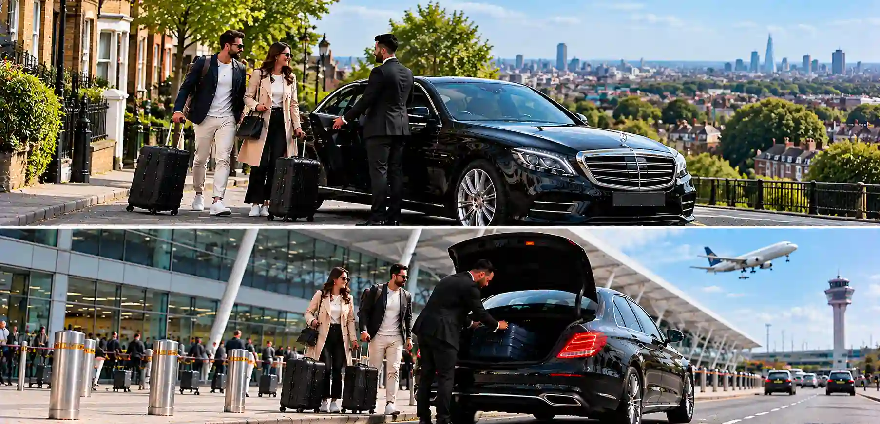 Stansted Airport Taxi saloon, MPV and minibus for Hampstead to Stansted Airport transfers