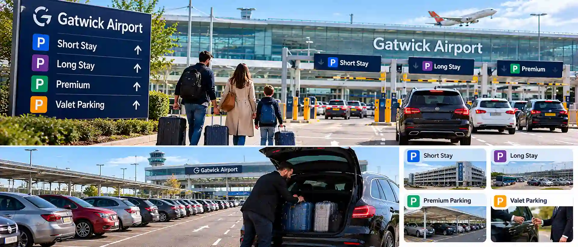 Gatwick Airport parking options compared