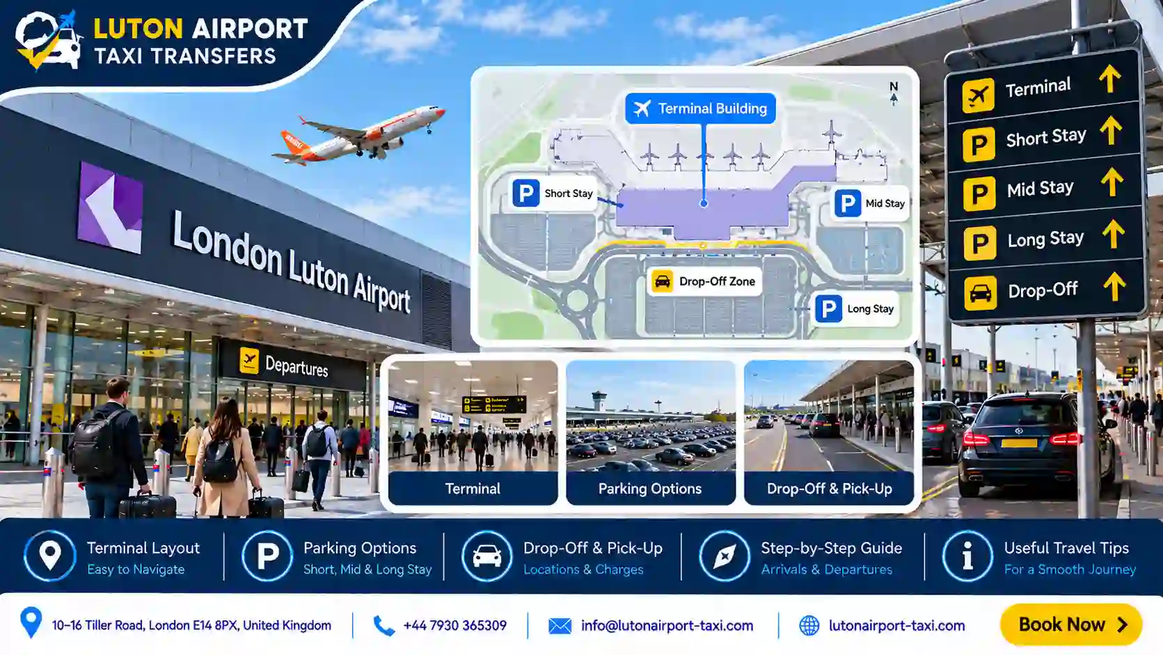 Taxi vehicle options for Luton Airport transfers