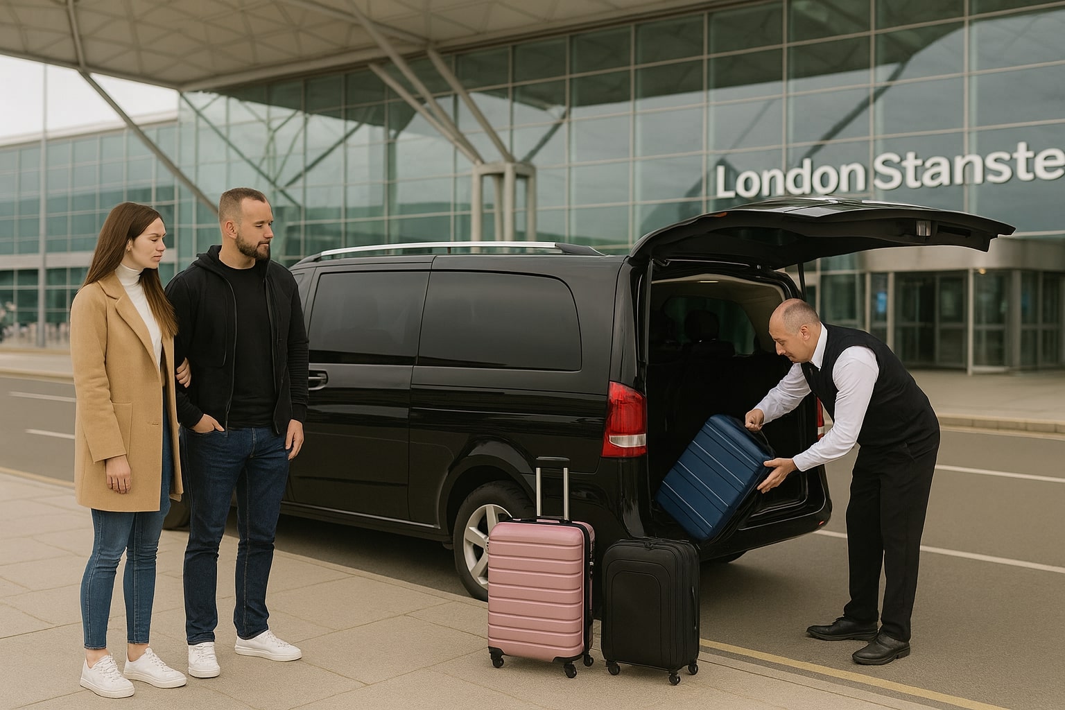 Taxi to Stansted from Peterborough | Sky Bridge Cars