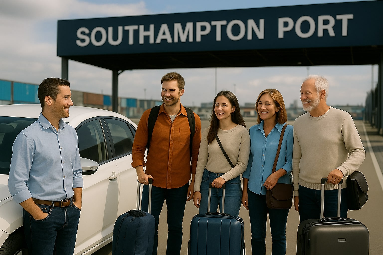 Peterborough to Southampton Taxi – Sky Bridge Cars 