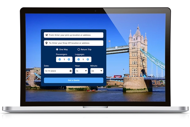 Book your ride on our website