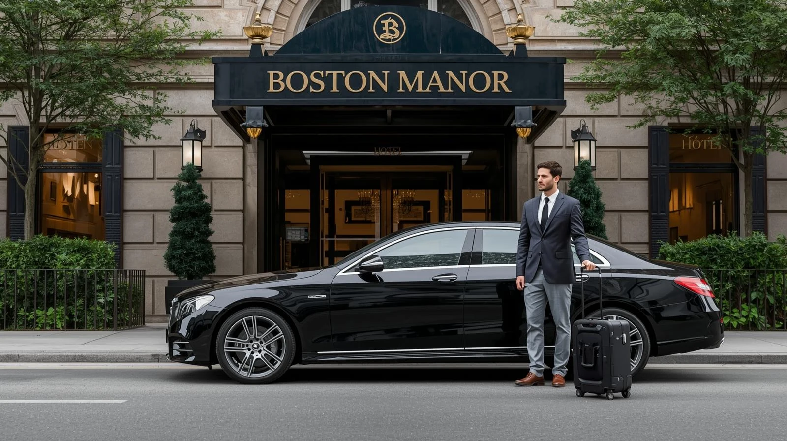 Airport Transfer Service From Boston Manor Hotel To Stansted 