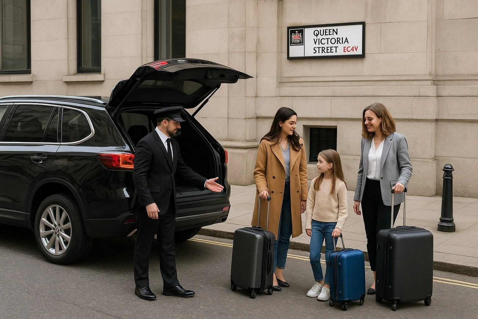 Stress-Free Airport Transfers to EC4V City of London