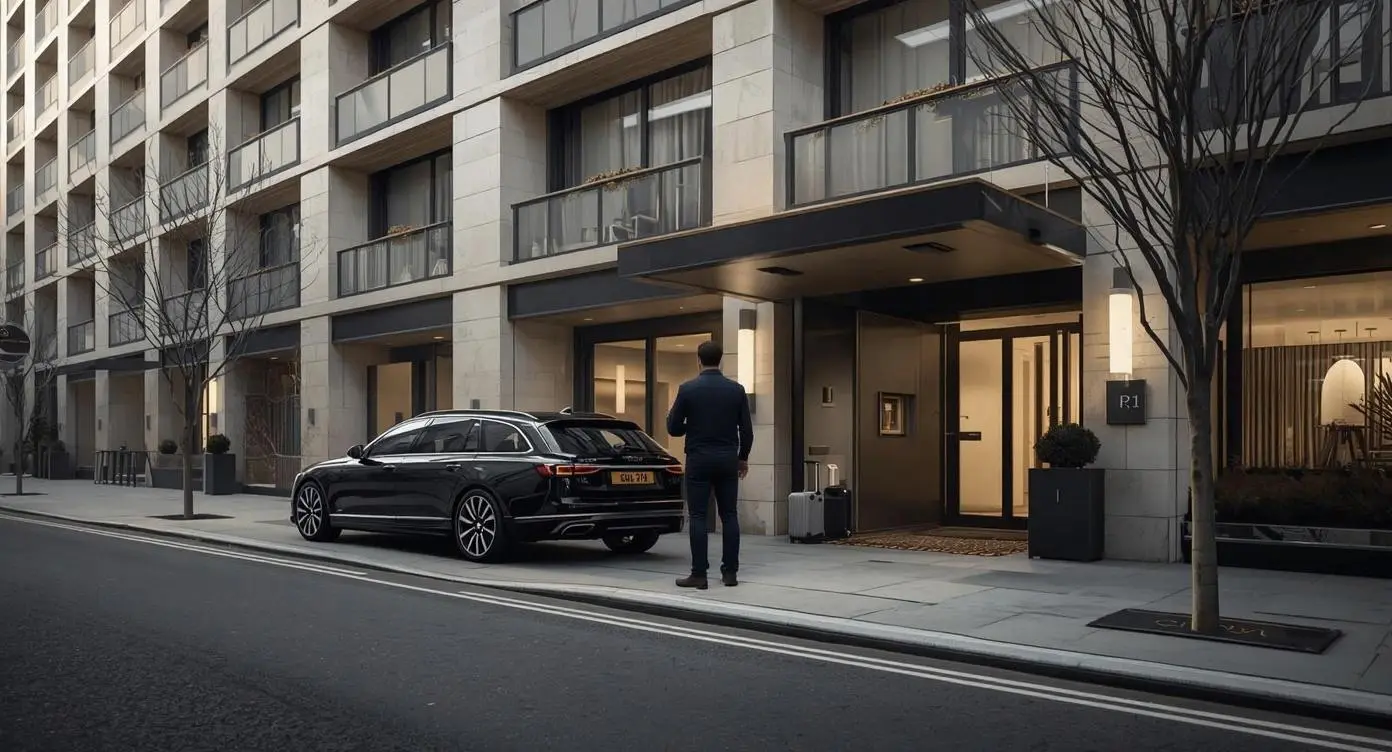 avni at no1 serviced apartments to Stansted Airport 