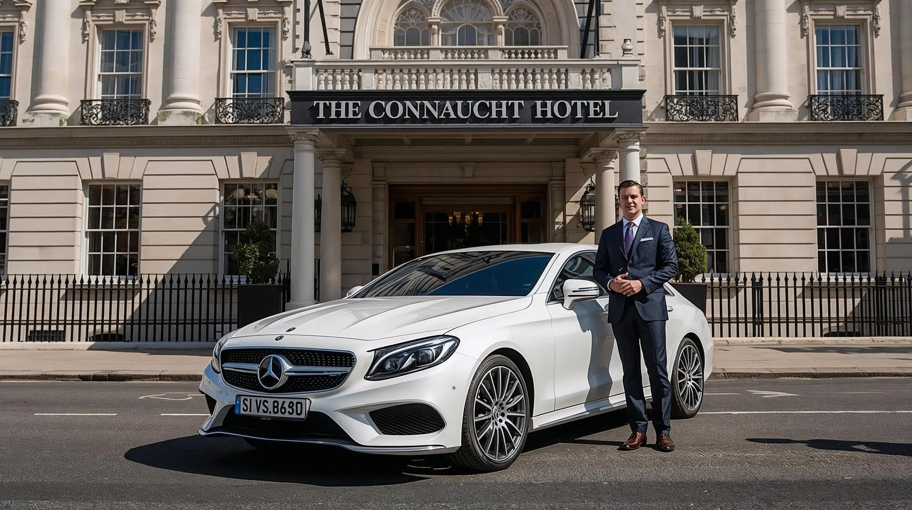 Journey From The Connaught Hotel to Stansted Airport 
