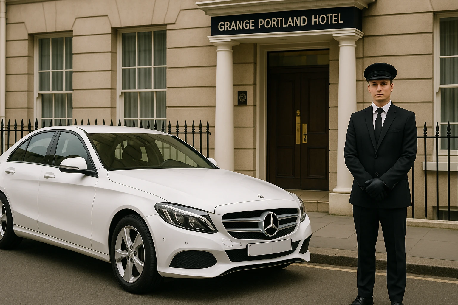 Taxi from grange portland hotel to Stansted Airport 