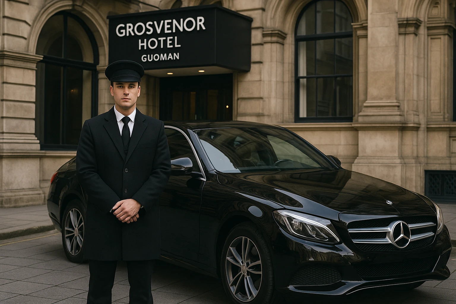 Journey from Grosvenor Hotel Guoman to Stansted Airport 