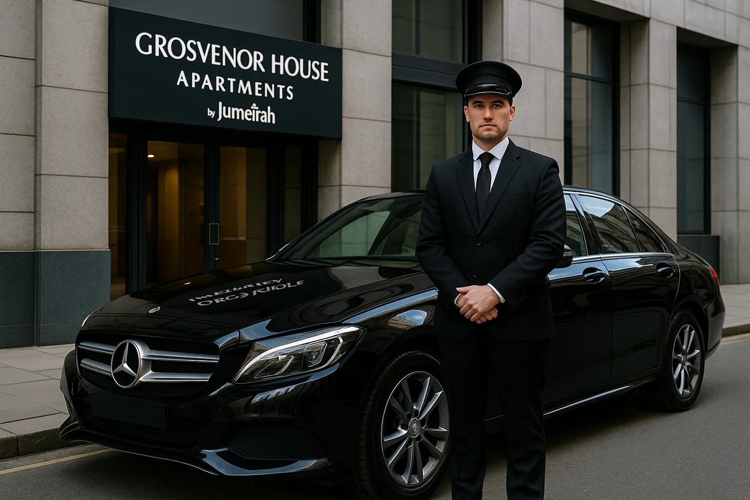 Taxi from Grosvenor House Apartments to Stansted
