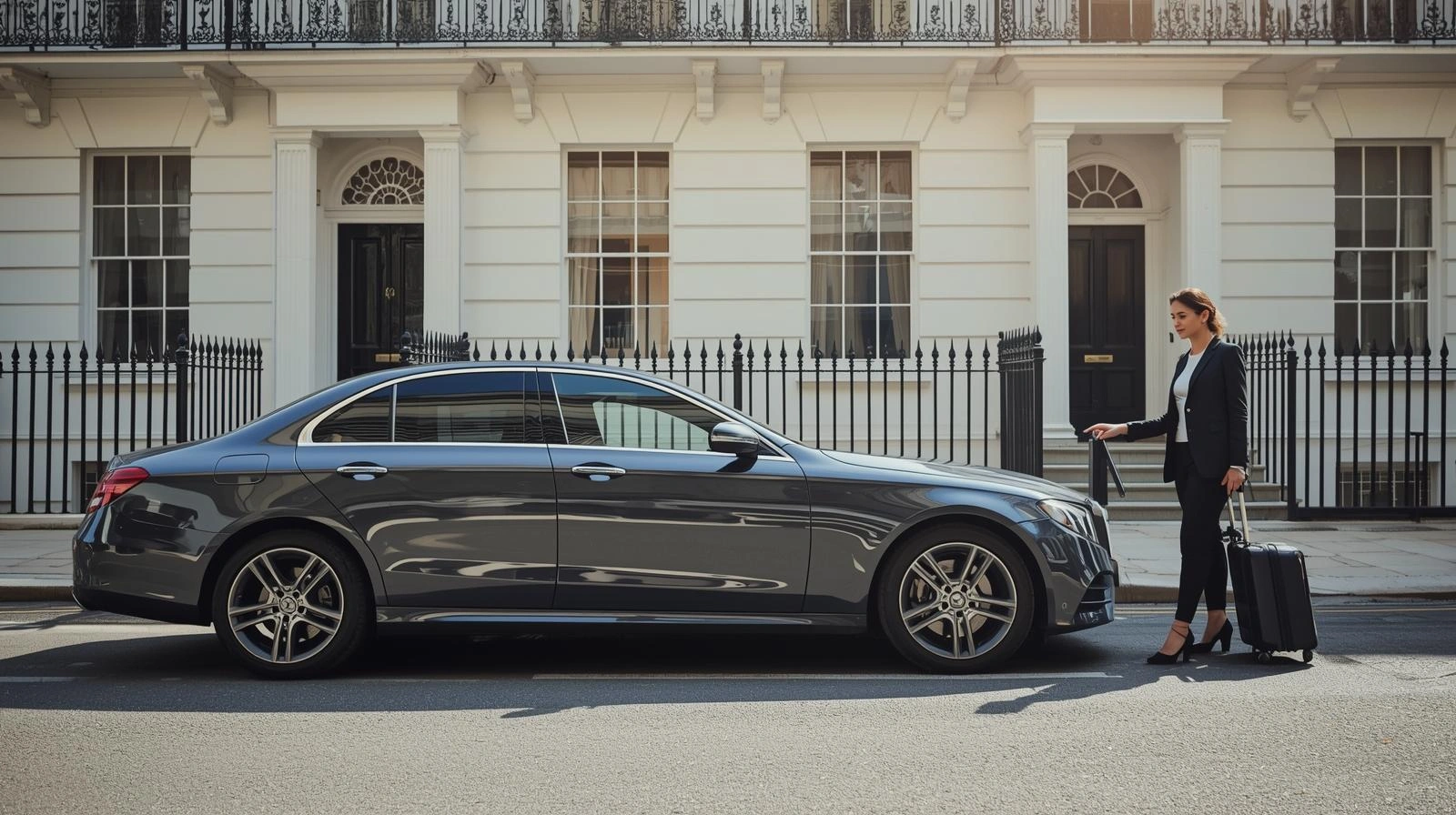 Luxury Airport Transfer to SW1Y – Door to Door Service