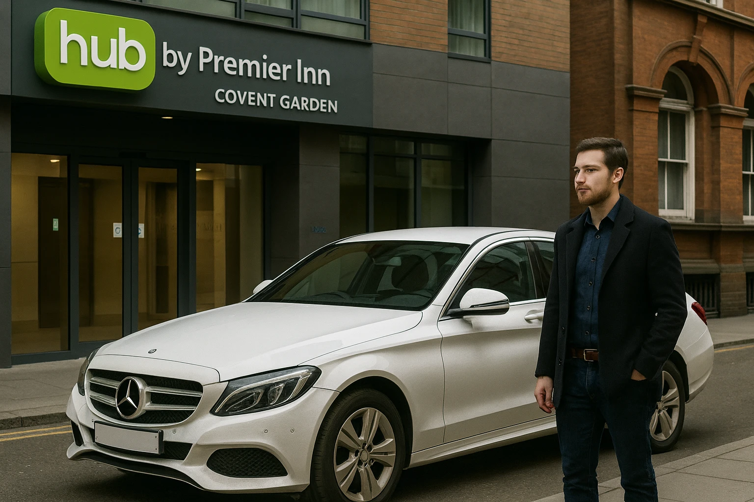 Covent Garden Hub Premier Inn to Stansted Taxi