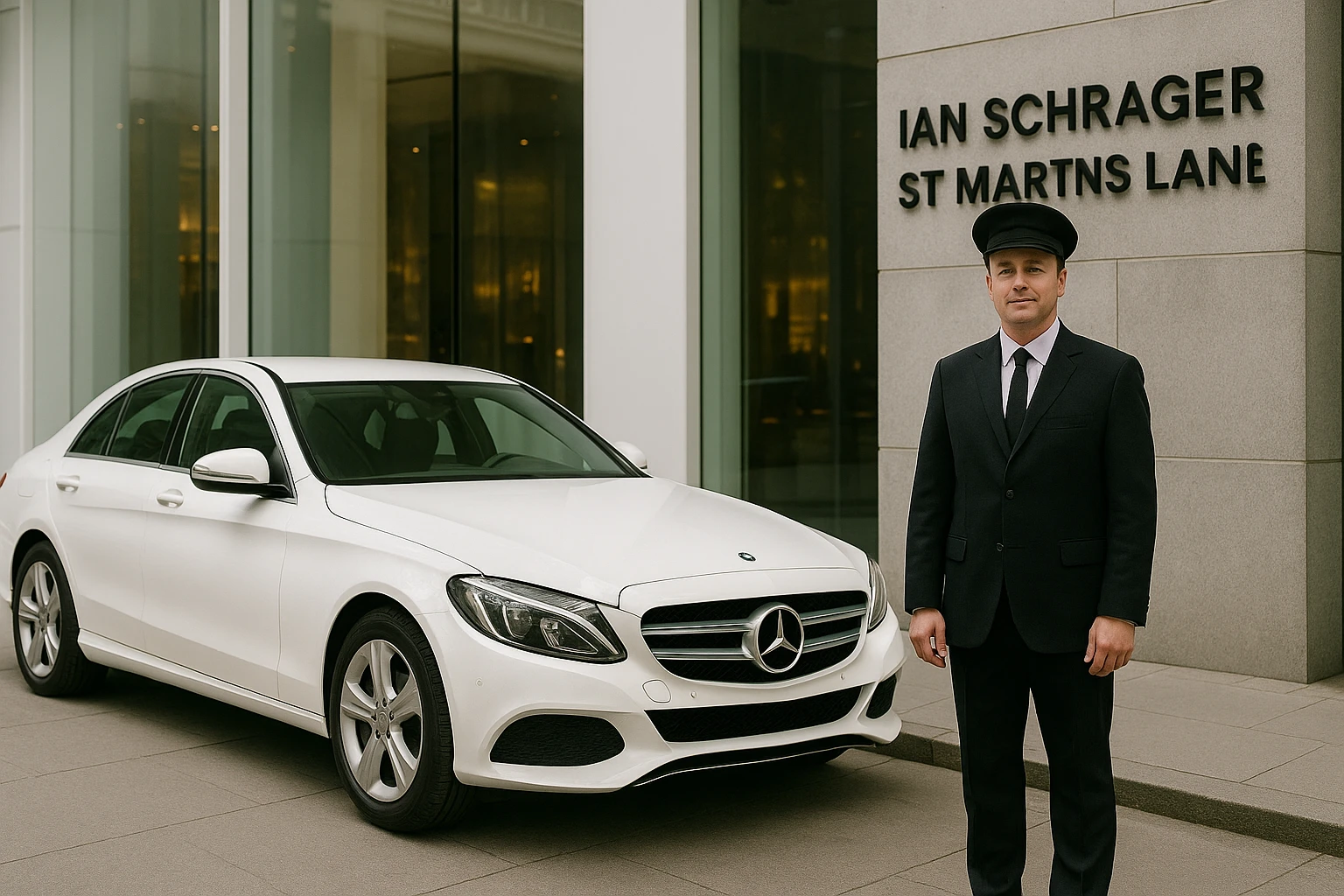 Ian Schrager Hotel St Martins Lane to Stansted Taxi