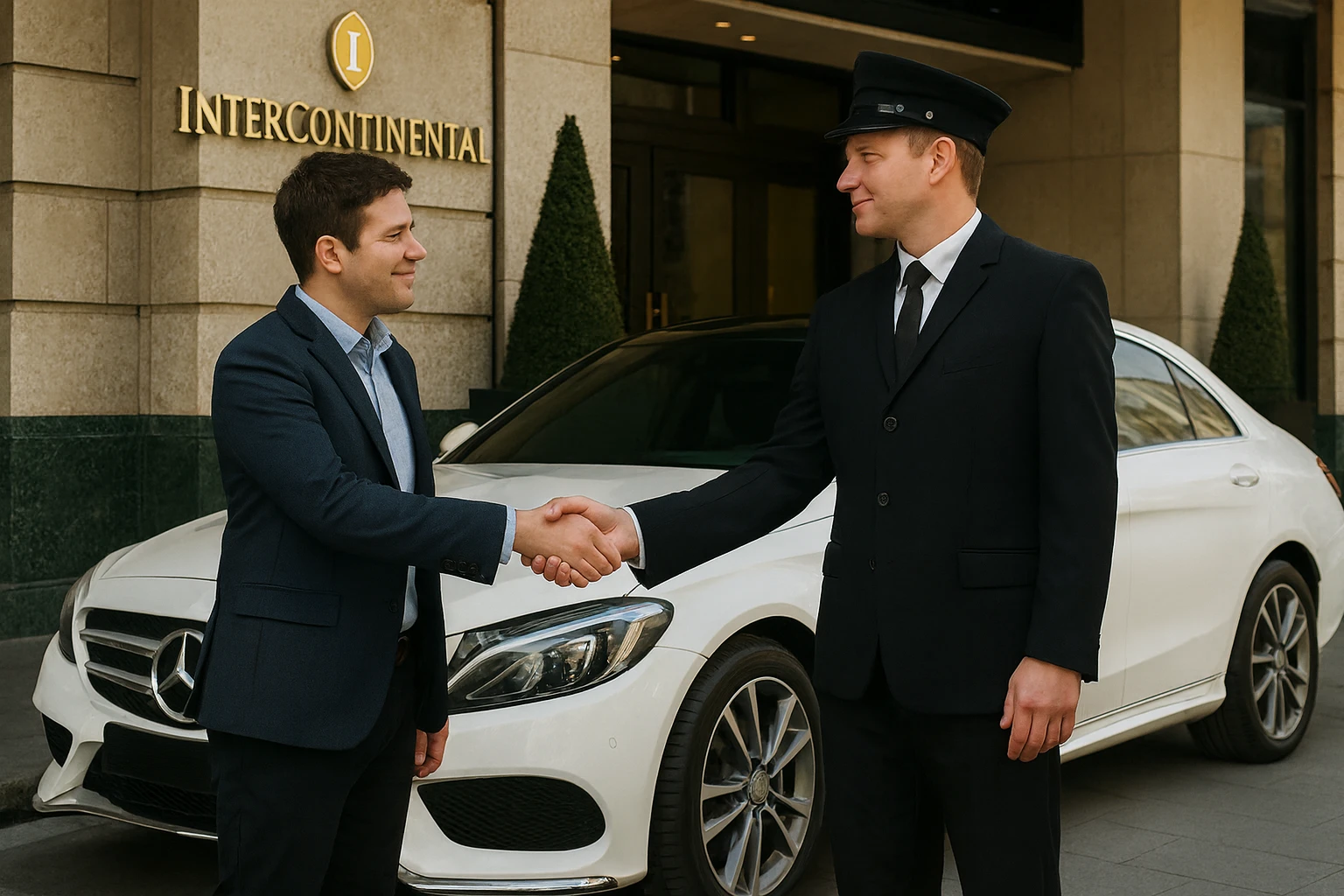 Taxi from InterContinental Churchill to Stansted Airport