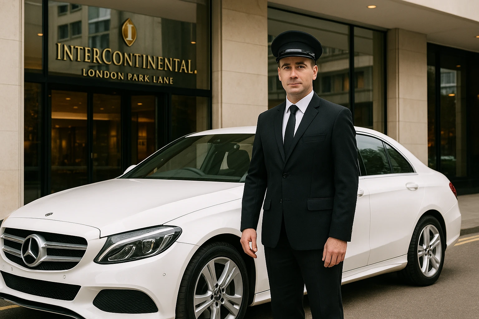 Journey from InterContinental London Park Lane to Stansted 