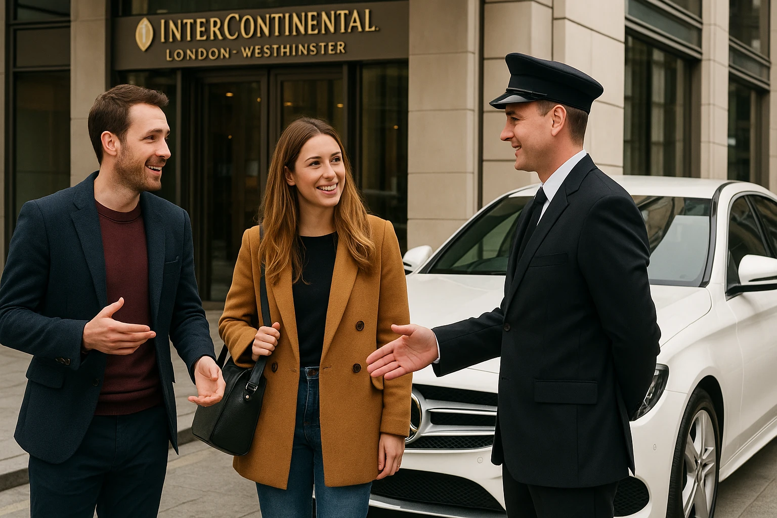 Taxi from InterContinental Westminster to Stansted Airport